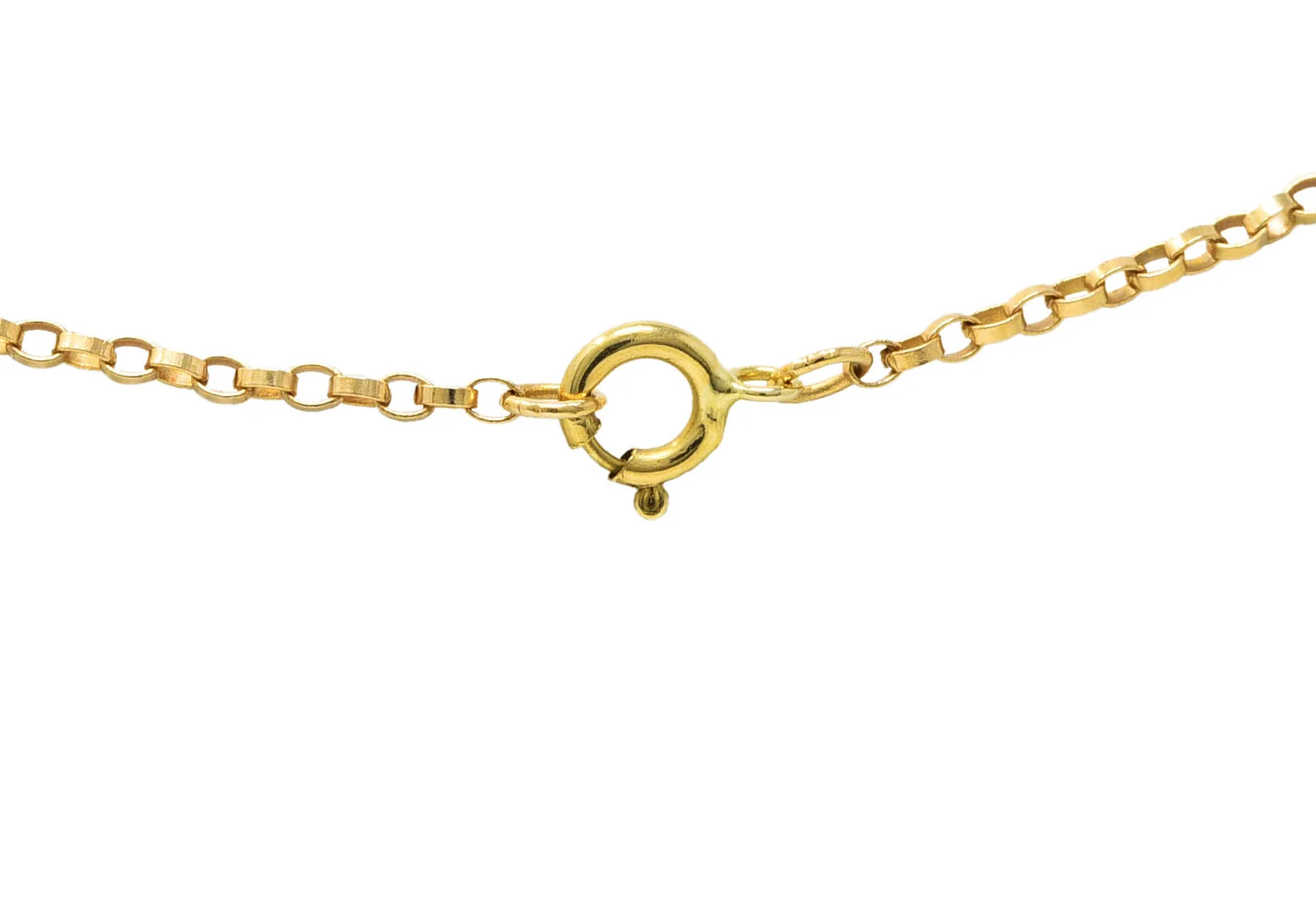 1880's Victorian Baroque Pearl 0.25 CTW Diamond Silver 14 Karat Yellow Gold Drop Necklace - Image 7
