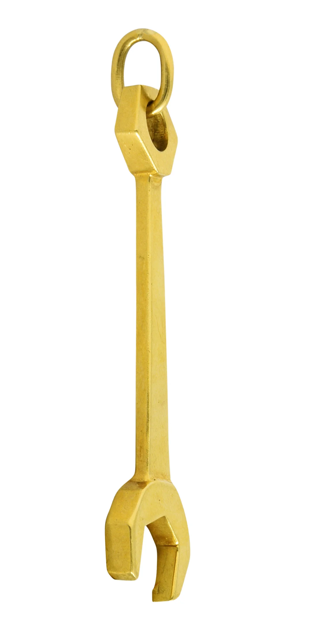 Aldo Cipullo 18 Karat Yellow Gold 1972 Wrench Vintage Pendant - Image 2
