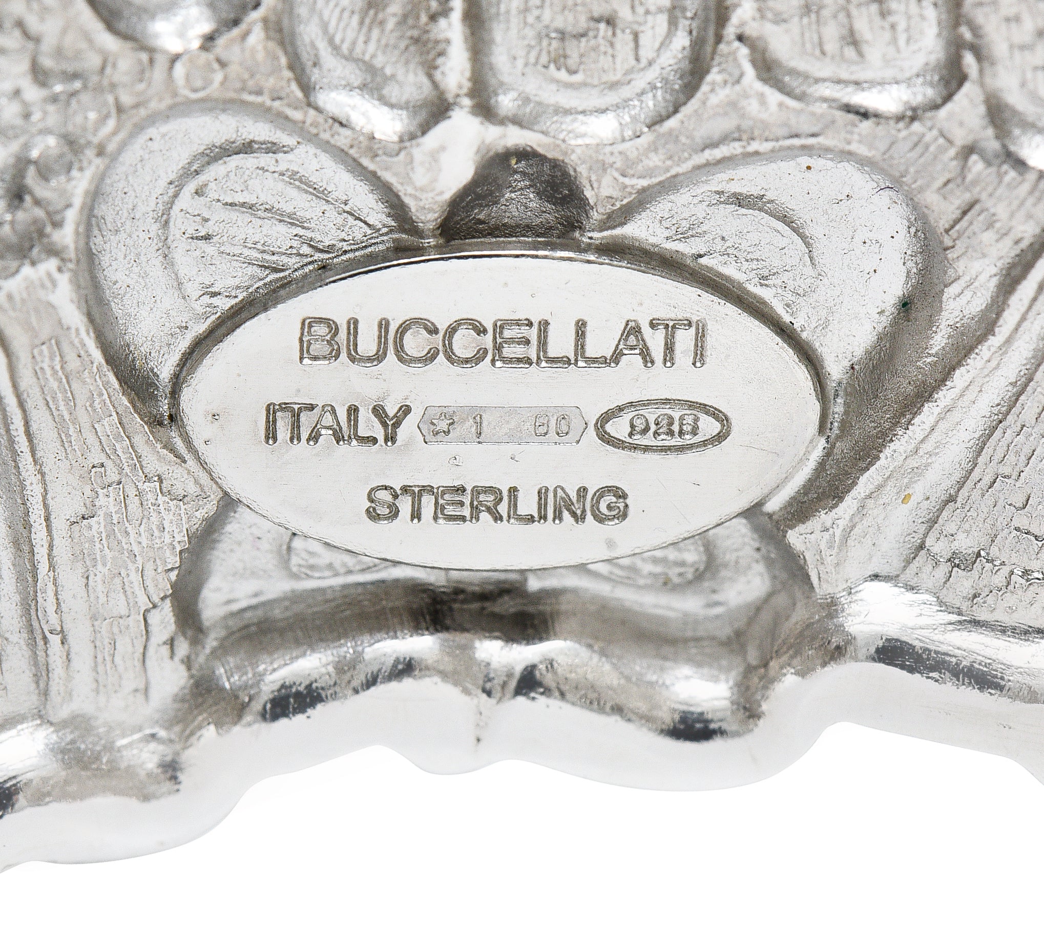 Buccellati Contemporary Italian Sterling Silver 22 Karat Gold Vermeil Butterfly Daisy Blossoms Cuff Bracelet - Image 8