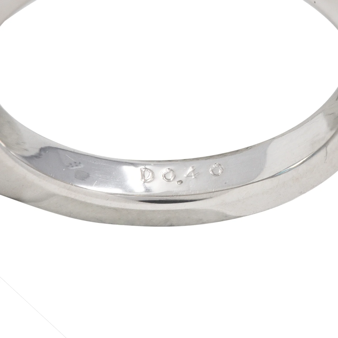 Contemporary Blue Topaz Diamond Platinum Gemstone Ring - Image 9