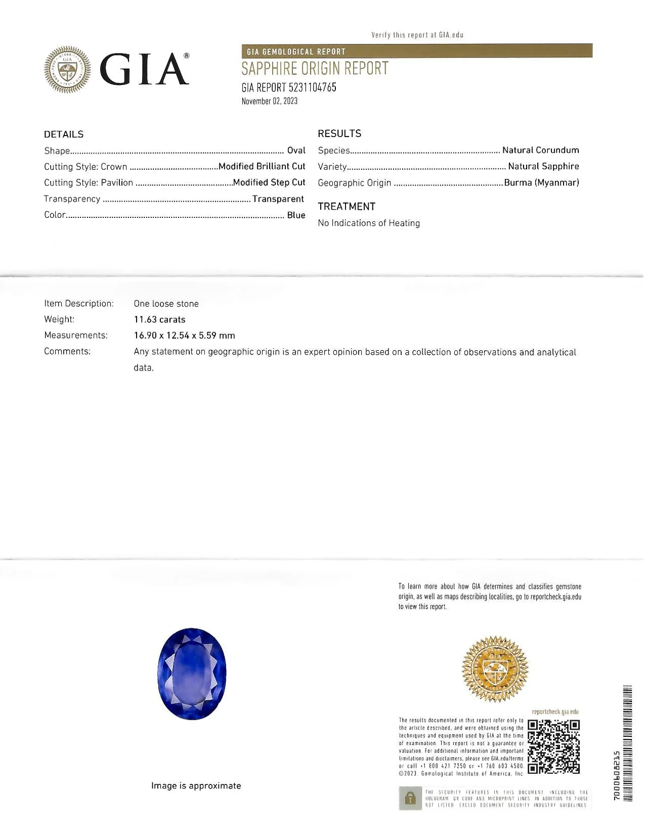 Georgian 13.01 CTW No Heat Burma Sapphire Diamond Silver 14 Karat Antique Gold Halo Ring GIA - Image 13
