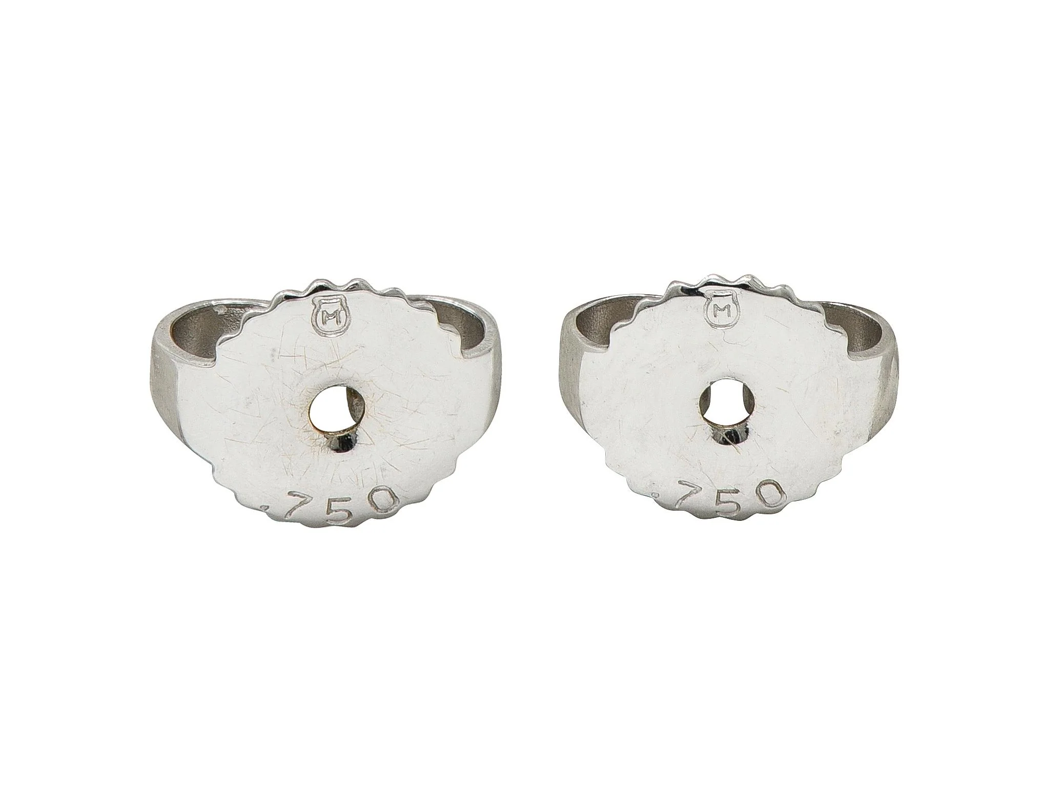 Mikimoto 2000's Diamond Black South Sea Pearl 18 Karat White Gold Drop Earrings - Image 6