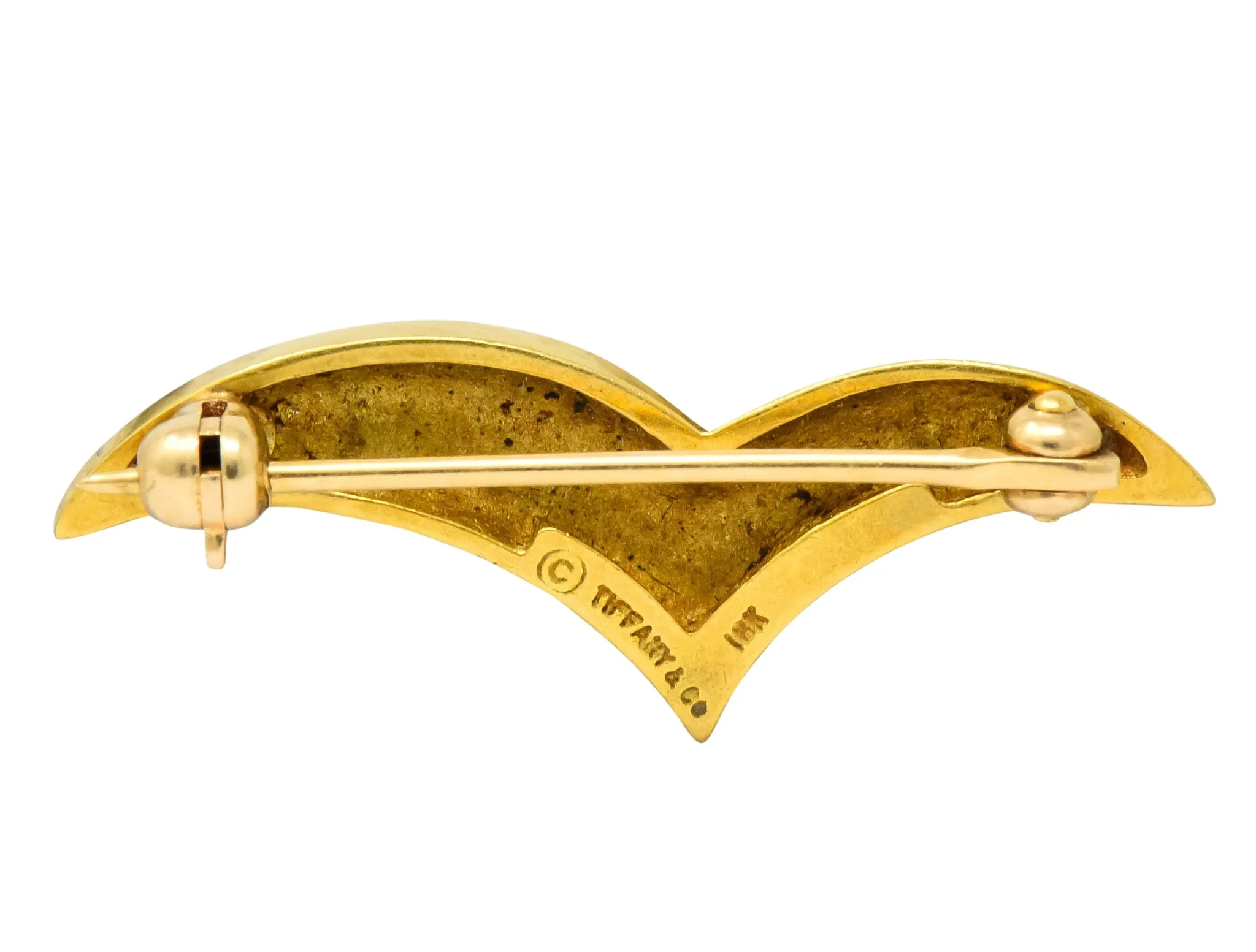 Tiffany & Co. 18 Karat Gold Seagull Brooch - Image 4