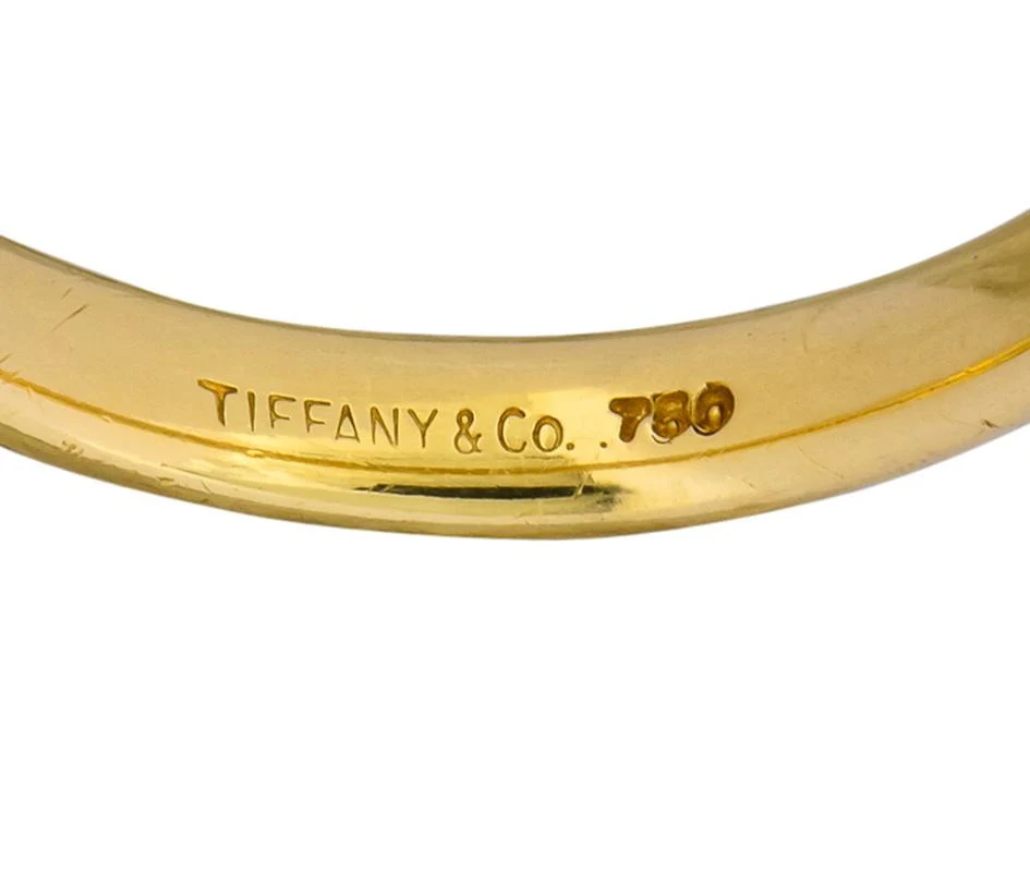 Tiffany & Co. 18 Karat Gold Unisex Band Ring - Image 5