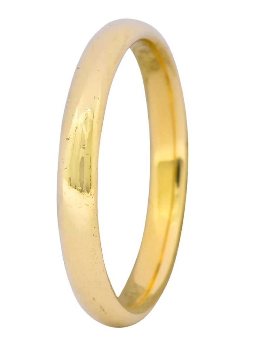 Tiffany & Co. 18 Karat Gold Unisex Band Ring - Image 6