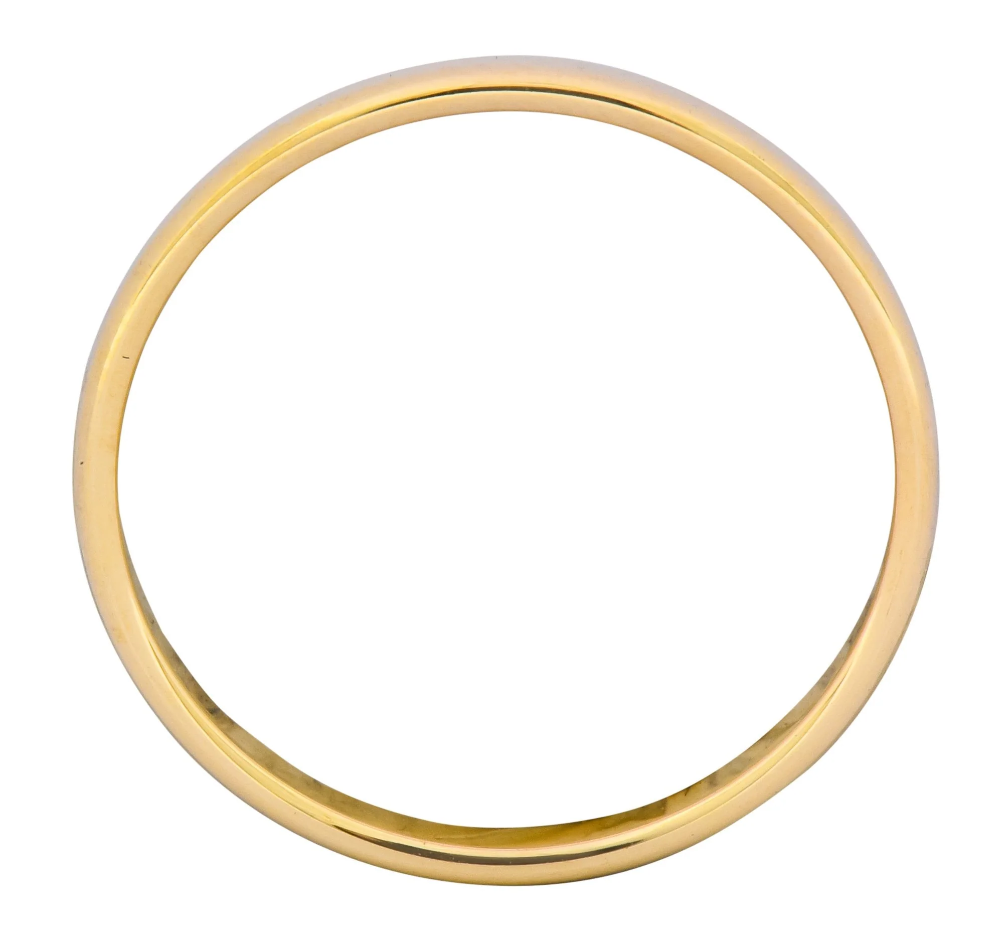 Tiffany & Co. 1999 Modern 18 Karat Gold Stacking Wedding Band Unisex Ring - Image 5
