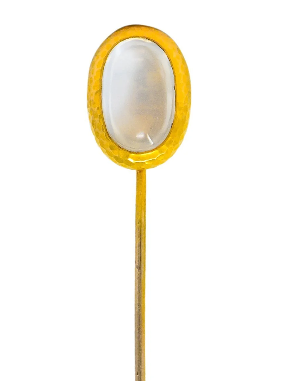 Tiffany & Co. Victorian Moonstone 18 Karat Gold Stickpin