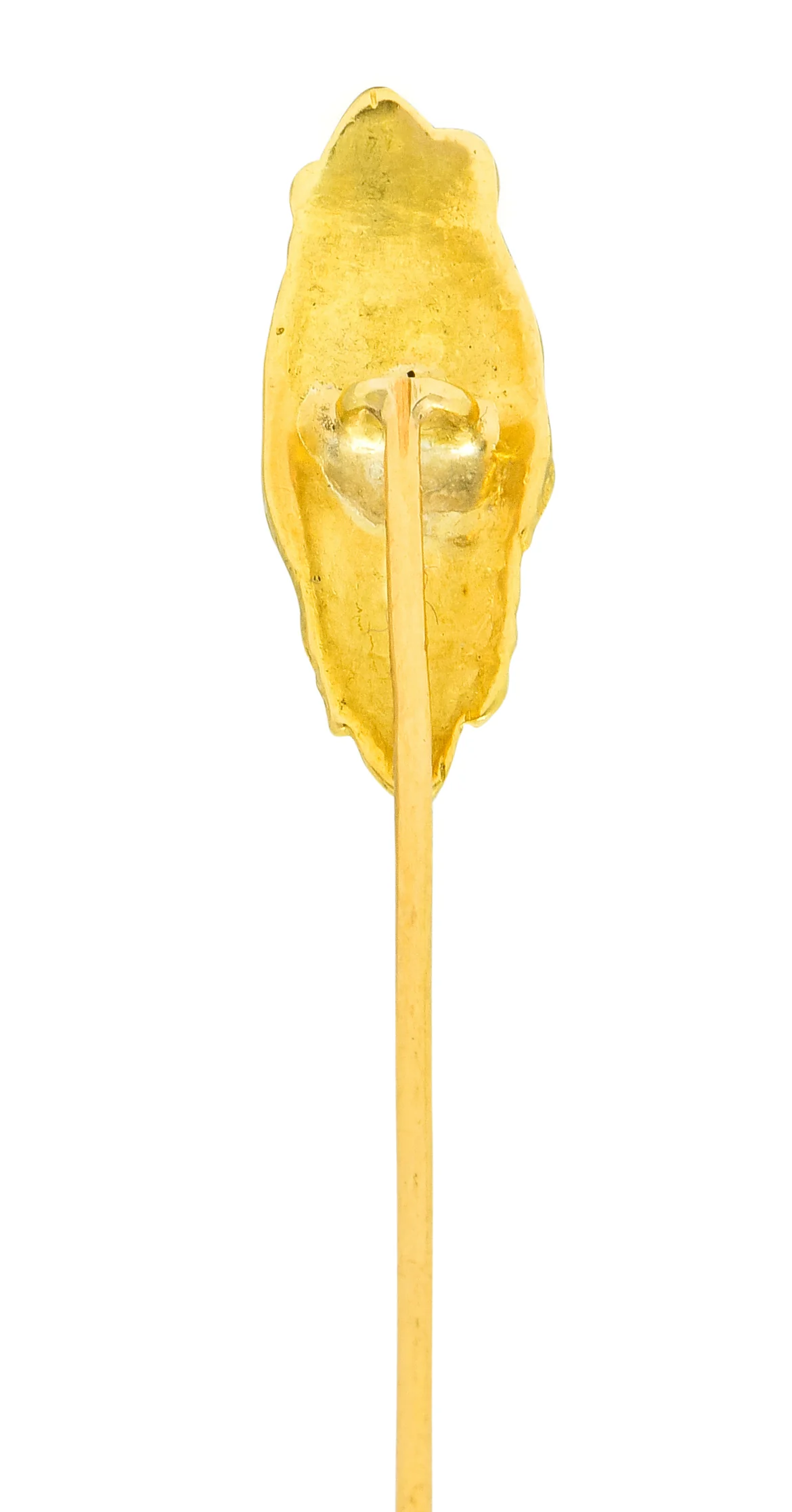 Victorian Diamond 14 Karat Gold Boar Stickpin - Image 4