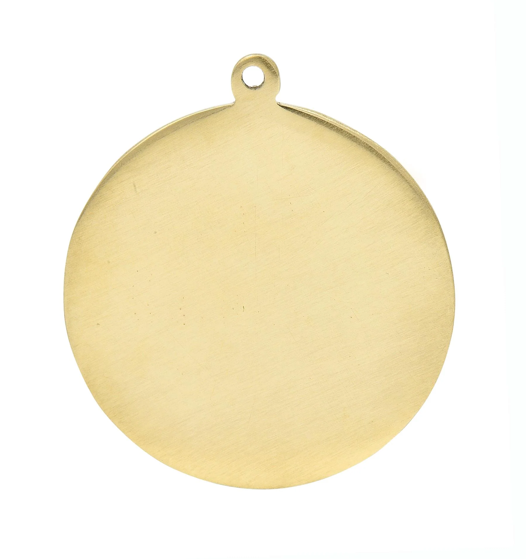 Vintage 14 Karat Yellow Gold Virgo Zodiac Medallion Pendant Charm - Image 3